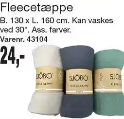 Harald Nyborg Fleecetæppe tilbud