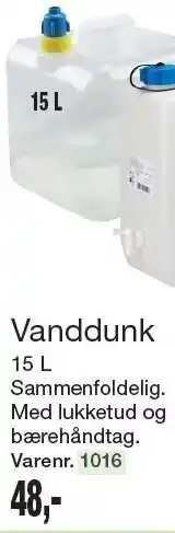Harald Nyborg Vanddunk tilbud