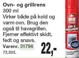 Harald Nyborg Ovn- og grillrens tilbud
