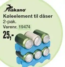 Harald Nyborg Nakano Køleelement til dåser tilbud