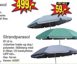 Harald Nyborg Strandparasol tilbud