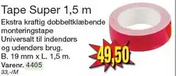 Harald Nyborg Tape Super 1,5 m tilbud