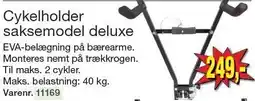 Harald Nyborg Cykelholder saksemodel deluxe tilbud