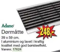 Harald Nyborg Adano Dørmåtte tilbud