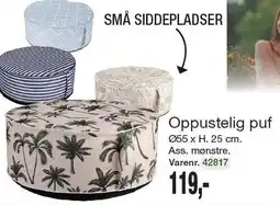Harald Nyborg Oppustelig puf tilbud