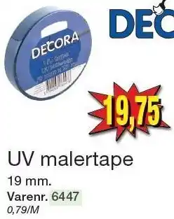 Harald Nyborg UV malertape tilbud