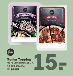 SPAR Gestus Topping tilbud