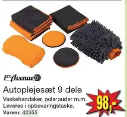 Harald Nyborg 1st Avenue Autoplejesæt 9 dele tilbud