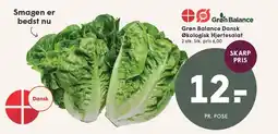 SPAR Grøn Balance Dansk Økologisk Hjertesalat tilbud