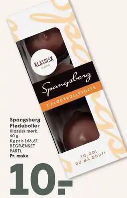 SPAR Spangsberg Flødeboller tilbud