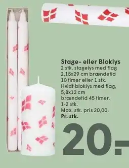 SPAR Stage- eller Bloklys tilbud