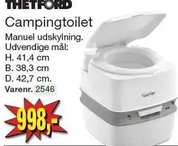 Harald Nyborg Campingtoilet tilbud