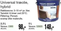 Harald Nyborg Universal træolie, hybrid 2,5 L eller 5 L tilbud