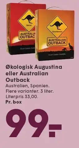 SPAR Økologisk Augustina eller Australian Outback tilbud