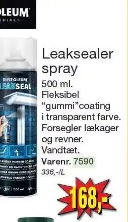 Harald Nyborg Leaksealer spray tilbud