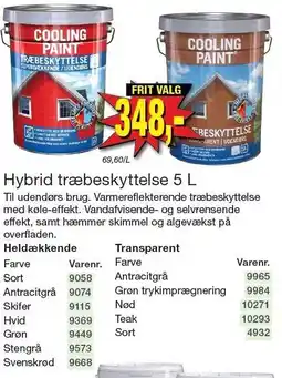 Harald Nyborg Hybrid træbeskyttelse 5 L tilbud