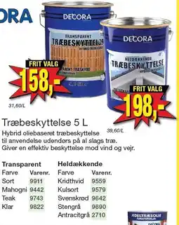 Harald Nyborg Træbeskyttelse 5 L tilbud