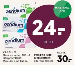 SPAR Zendium tilbud