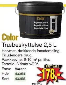 Harald Nyborg Træbeskyttelse 2,5 L tilbud