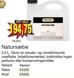 Harald Nyborg Natursæbe tilbud