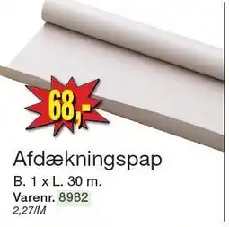 Harald Nyborg Afdækningspap tilbud