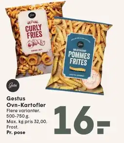 SPAR Gestus Ovn-Kartofler tilbud