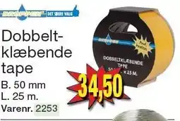 Harald Nyborg Dobbeltklæbende tape tilbud