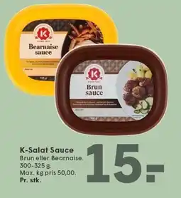 SPAR K-Salat Sauce tilbud