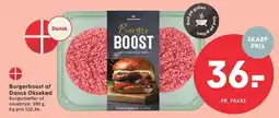 SPAR Burgerboost af Dansk Oksekød tilbud