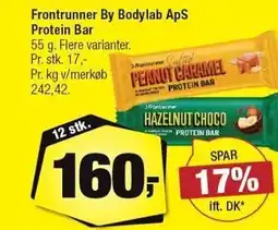 Calle Frontrunner By Bodylab ApS Protein Bar - 12 stk tilbud