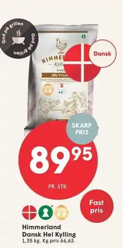 SPAR Himmerland Dansk Hel Kylling tilbud