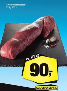 Calle Fersk Oksemørbrad Pr. 1/2 kg tilbud