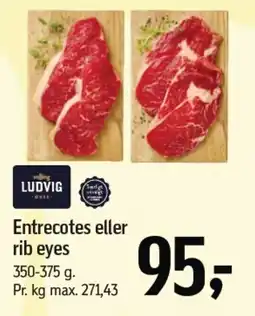 Føtex SALLING LUDVIG Entrecotes eller rib eyes tilbud