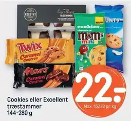 REMA 1000 Cookies eller Excellent træstammer tilbud