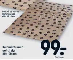 REMA 1000 Kølemåtte med gel til dyr 60x100 cm tilbud