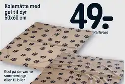 REMA 1000 Kølemåtte med gel til dyr 50x60 cm tilbud