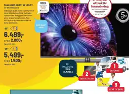 Panasonic Center PANASONIC 65/55' 4K LED TV tilbud