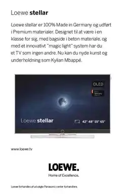Panasonic Center LOEWE tilbud