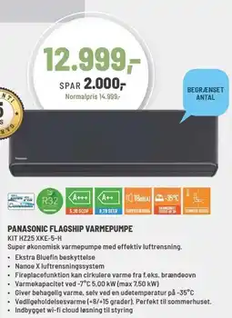 Panasonic Center PANASONIC FLAGSHIP VARMEPUMPE tilbud