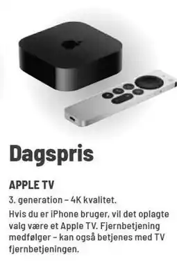 Panasonic Center APPLE TV tilbud