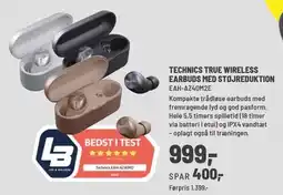 Panasonic Center TECHNICS TRUE WIRELESS EARBUDS MED STØJREDUKTION tilbud