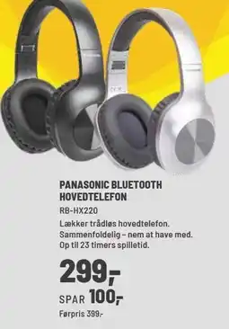 Panasonic Center PANASONIC BLUETOOTH HOVEDTELEFON tilbud