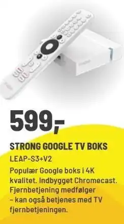 Panasonic Center STRONG GOOGLE TV BOKS tilbud