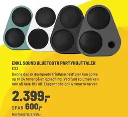 Panasonic Center ENKL SOUND BLUETOOTH PARTYHØJTTALER tilbud