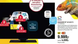 Panasonic Center PANASONIC 55'' 4K OLED TV tilbud