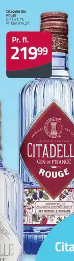 Fleggaard Citadelle Gin Rouge tilbud