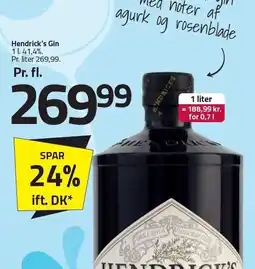 Fleggaard Hendrick's Gin tilbud