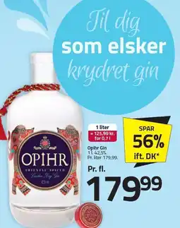 Fleggaard Opihr Gin tilbud