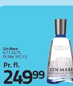 Fleggaard Gin Mare tilbud