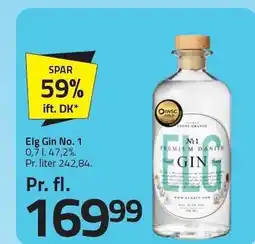 Fleggaard Elg Gin No. 1 tilbud
